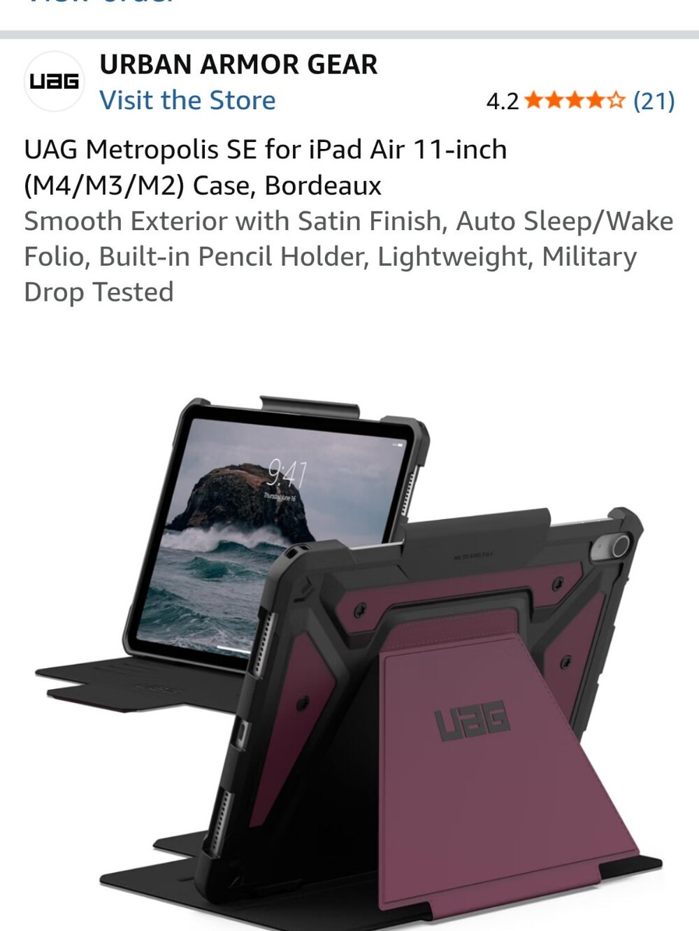 UAG iPad Air (M4/M3/M2) Case